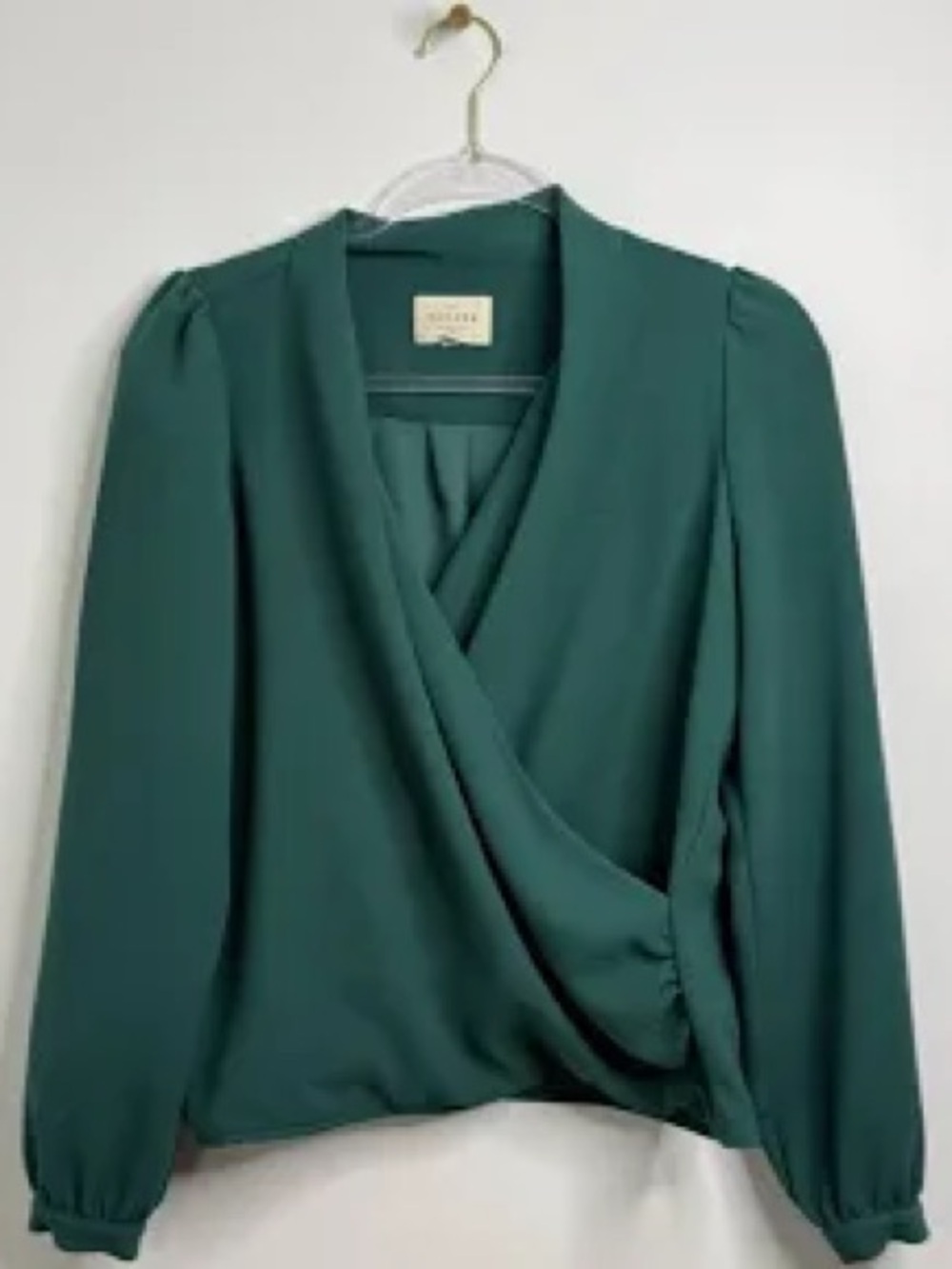 Abelia blouse (blotte green)